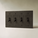 The Brass 4-Way Toggle Switch (1 to 5 Gang)
