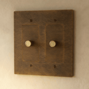 The Brass Dimmer Switch (1 to 5 Gang)