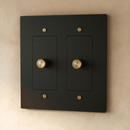 The Brass Dimmer Switch (1 to 5 Gang)
