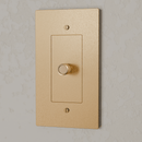 The Brass 3-Way Rotary Dimmer Switch (1 to 5 Gang)