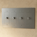 The Brass Dimmer Switch (1 to 5 Gang)
