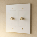 The Brass Dimmer Switch (1 to 5 Gang)