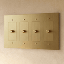 The Brass Dimmer Switch (1 to 5 Gang)