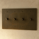 The Brass Dimmer Switch (1 to 5 Gang)