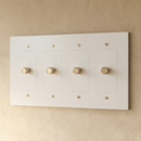 The Brass Dimmer Switch (1 to 5 Gang)