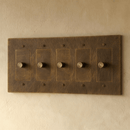 The Brass Dimmer Switch (1 to 5 Gang)