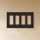 The Brass Plate (Night Black with Brass)
