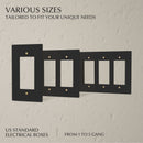 The Brass Plate (Night Black with Brass)