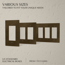 The Brass Plate (Vintage Brass With Patina)