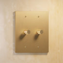 The Brass Dimmer Switch (1 to 5 Gang) - Open Box