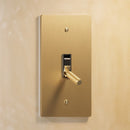 The Brass Toggle Switch (1 to 5 Gang)