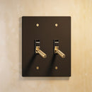 The Brass Toggle Switch (1 to 5 Gang)