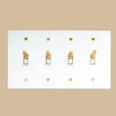 The Brass Toggle Switch (1 to 5 Gang)