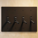 The Brass Toggle Switch (1 to 5 Gang)