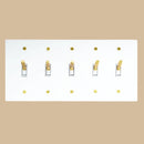 The Brass Toggle Switch (1 to 5 Gang)
