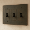 The Brass Toggle Switch (1 to 5 Gang)