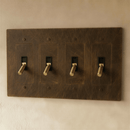 The Brass Toggle Switch (1 to 5 Gang)