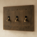 The Brass Toggle Switch (1 to 5 Gang)