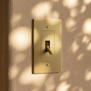 The Brass Toggle Switch (1 to 5 Gang)