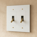 The Brass Toggle Switch (1 to 5 Gang)