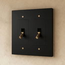The Brass 4-Way Toggle Switch (1 to 5 Gang)