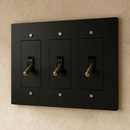 The Brass Toggle Switch (1 to 5 Gang)
