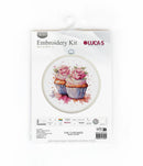 The Cupcakes BC215L Counted Cross-Stitch Kit
