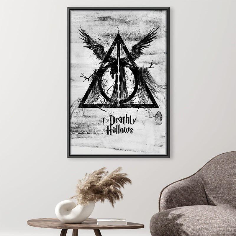 The Deathly Hallows Canvas