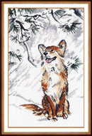 The first snow was falling 1267 Counted Cross Stitch Kit