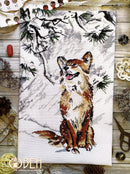 The first snow was falling 1267 Counted Cross Stitch Kit