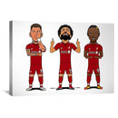 The Front Three Canvas
