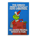 The Grinch Didn't Hate Christmas Greeting Card