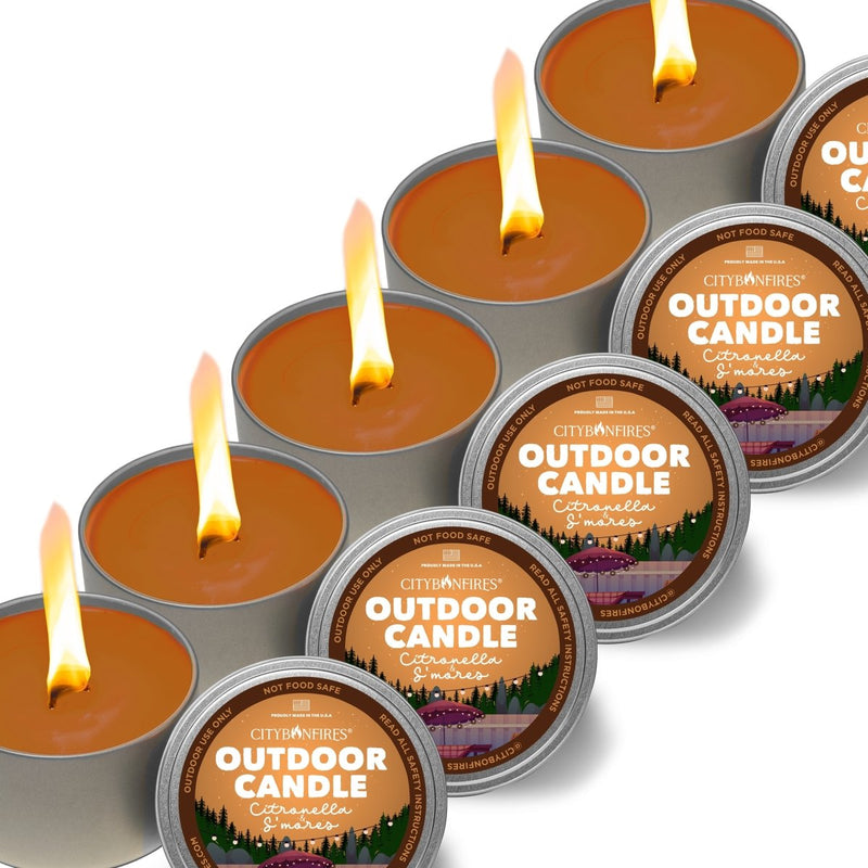 The Outdoor Citronella Candle - S'mores Scent