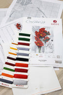 The Poppies B7014L Counted Cross-Stitch Kit