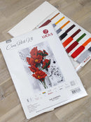 The Poppies B7014L Counted Cross-Stitch Kit