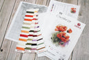 The Poppy Flowers B7024L Counted Cross-Stitch Kit