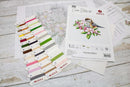 The tit on the branch B1194L Counted Cross-Stitch Kit