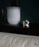 the KATE Jacobs WWII Radial Engine Piston Mirror Polished Tea Light Candle Holder