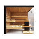 ThermaSol Lumaria 2-5 Person Indoor Glass Sauna Cabin [14-LUMARIA] (SAK84962)