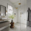 ThermaSol Serenity 10 Round Steam Shower Rainhead System With Light & Sound [SLSRRD] (SAK14982)