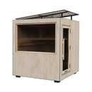 ThermaSol Solaris Fully-Assembled Outdoor Sauna Cabin [Made-To-Order] [14-KIR-4560/61] (SAK27532)