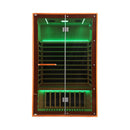 Thermora Fontaine 2-Person Luxury Canadian Hemlock Infrared Sauna With Glass Front (SAK97216)