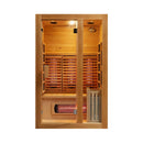 Rövia Luma 2-Person Indoor Hybrid Sauna Room With Infrared And 3.5KW Steam Heater [Made-To-Order] (SAK83750)