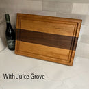 Thick Hardwood Cutting Board | 2" Thick | Walnut | Maple | Cherry