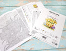 Three Chicks with Daffodils and Egg L8059 Counted Cross Stitch Kit