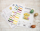 Three Chicks with Daffodils and Egg L8059 Counted Cross Stitch Kit