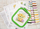 Three Chicks with Daffodils and Egg L8059 Counted Cross Stitch Kit