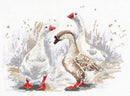 Three merry goose 1084 Counted Cross Stitch Kit