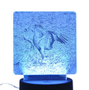 Crane Engraved Acrylic Decor | RCK Creations & More