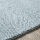 Brockton Solid Dusty Sage Wool Rug